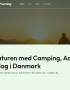 Camping, Adventure, Hverdag hjemmeside sælges