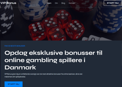 vip bonus online bonus hjemmeside