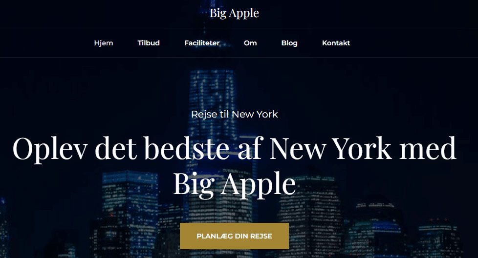 big apple hjemmeside københavn new york